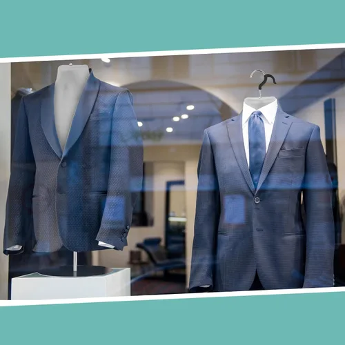 Miniatura 6 de Geetery Paquete de 2 maniquíes masculinos con soporte de espalda hueca y cuerpo de maniquí blanco para venta al por menor, exhibición de camisetas