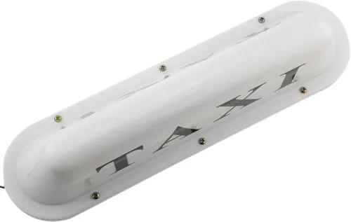 Miniatura 5 de Señal de taxi de 12 V con base magnética, luz de cúpula, techo de taxi iluminada para coche, 12 V, luz superior impermeable con encendedor