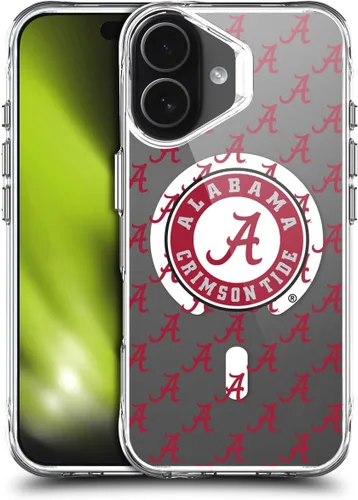 Miniatura 315 de Head Case Designs Funda de gel suave con licencia oficial de la Universidad de Alabama UA Collage compatible con Apple iPhone 13 Pro Max