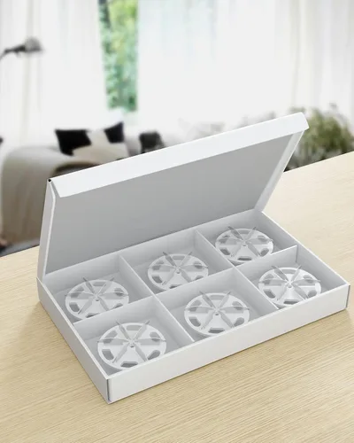 Miniatura 2 de VASSON Paquete de 6 cuchillas de repuesto para afeitadora de tela compatibles con máquinas de afeitar VASSON de doble cabeza