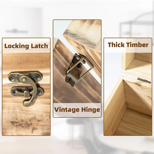 Miniatura 4 de 2 cajas de recuerdo de madera tallada con tapa con árbol de la vida, cajas de almacenamiento decorativas para decoración del hogar, caja