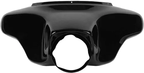 Carenado exterior delantero negro vívido compatible con modelos Harley Touring Electra Glide/Street Glide y Trike 1996-2013 1997 98 99 2000 01 02 03