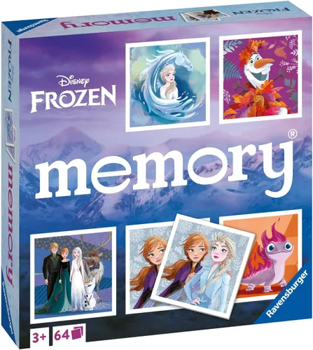 Miniatura 3 de Ravensburger Disney Frozen Memory Game – Pares de fotos a juego para niños a partir de 3 años – Juguete educativo para niños