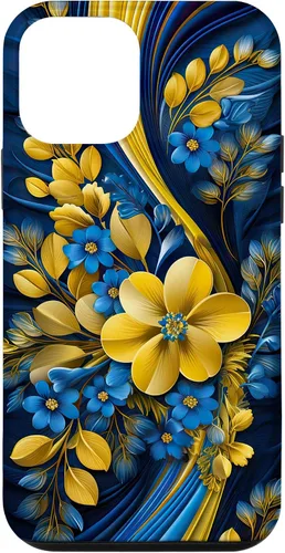 Miniatura 15 de Bandera de estilo floral de Ucrania para iPhone 11 Pro Max - Funda del orgullo ucraniano
