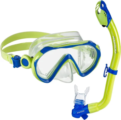 Phantom Aquatics Rapido Sea Breeze Junior Mask and Snorkel Combo