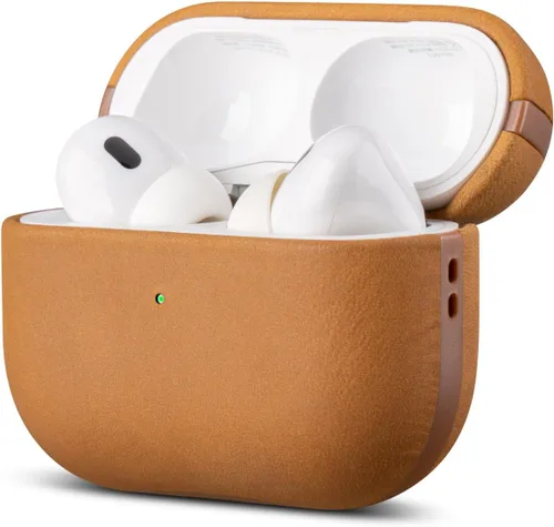 Miniatura 10 de Funda de cuero Lopie para AirPods Pro de segunda generación - Funda para AirPods Pro 2 hecha a mano - Hecha de cuero real - Cubierta protectora