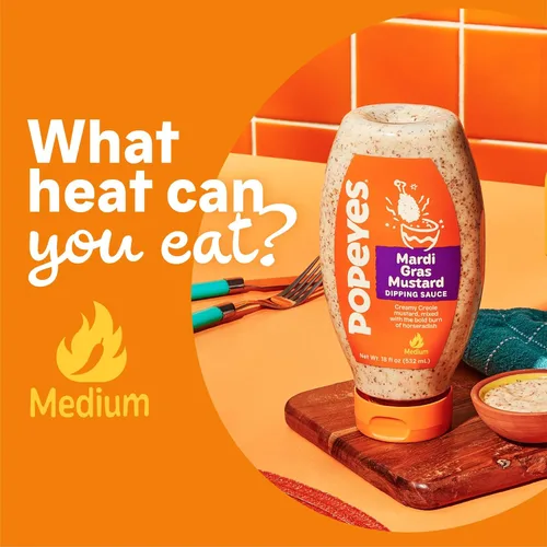Miniatura 4 de Salsa para Sumergir de Mostaza Mardi Gras de Popeyes