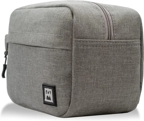 Miniatura 3 de Avalanche Neceser de viaje organizador esencial Dopp Kit Accesorios bolsa, Gris, Kit Dopp grande