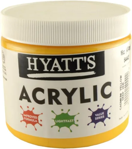 Miniatura 7 de Hyatt's Alizarine - Pintura acrílica carmesí Tubo de pintura acrílica de 2.5 fl oz de grado artístico Secado rápido y pintura no tóxica