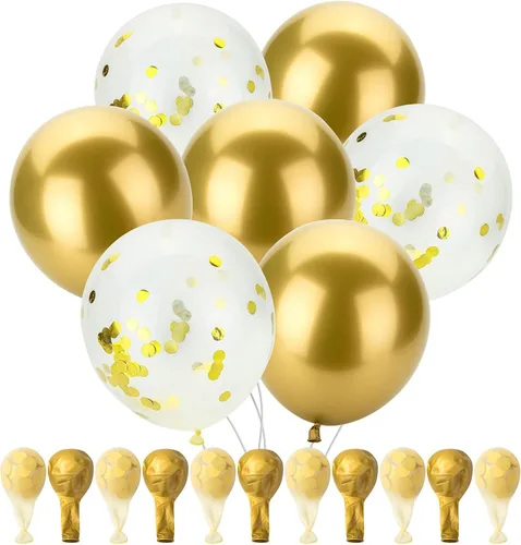 Miniatura 22 de Mr. Pen - Globos, 12 pulgadas, paquete de 54, negro, globos de fiesta