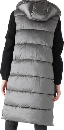 Miniatura 2 de Bellivera Chaqueta acolchada acolchada para mujer, ligera, con capucha, larga y plegable