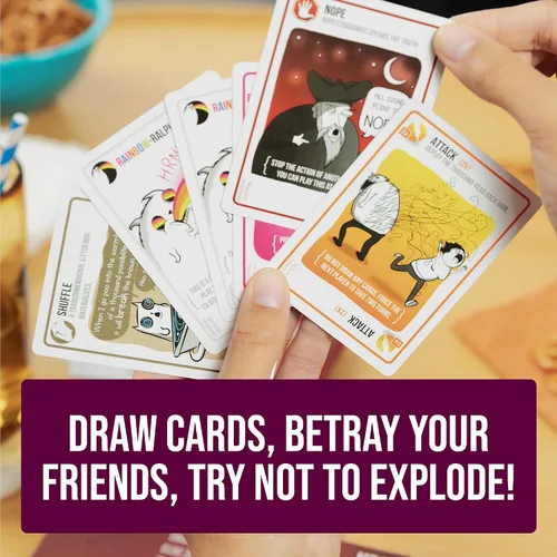 Miniatura 3 de Exploding Kittens Paquete de fiesta – 2 – 10 jugadores – A partir de 7 años – 15 minutos para jugar – Juego de cartas para fiesta y familia