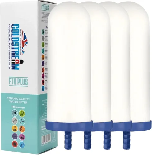 Miniatura 10 de Coldstream FTO Plus - Cartucho de filtro de agua - Fiable para una fácil instalación como reemplazo Berkey - Filtro de gravedad de cerámica