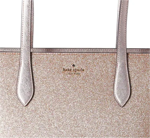 Miniatura 2 de Kate Spade Glimmer - Bolso de hombro con cremallera superior grande con purpurina