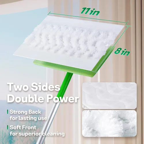 Miniatura 5 de AIR U+ Almohadillas de trapeador seco para Swiffer Sweep and Mop, repuestos de barredora seca de servicio pesado para mascotas, paños de barrido