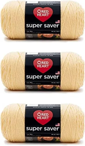 Miniatura 104 de Red Heart Hilo Super Saver, paquete de 3, estampado artístico, 3 unidades Estampado De Artista