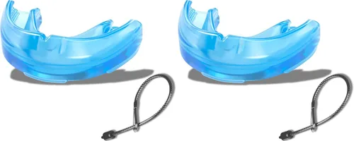 Shock Doctor Protector bucal para aparatos ortopédicos, protector bucal deportivo para fútbol, lacrosse, hockey, baloncesto, sin tirantes, para