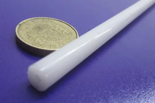 Miniatura 7 de Delrin - Tubo redondo de acetal POM blanco de 0.250 pulgadas de diámetro exterior de gran tamaño x 0.125 pulgadas de diámetro interior x 1/16