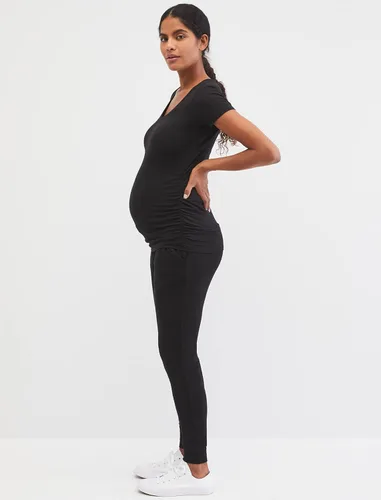 Miniatura 3 de Maternity Soft and Stretchy Short Sleeve Tee Shirt Pregnancy Top - 1, 2 & 3 Pack