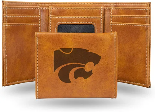 Miniatura 120 de NCAA Rico Industries - Billetera triple grabada con láser, con grabado láser, accesorio para hombre