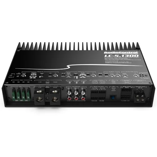Miniatura 2 de AudioControl LC-5.1300 Amplificador de audio para automóvil de alta potencia de 3/5 canales de 1300 W clase D con AccuBASS, alta fidelidad, entradas