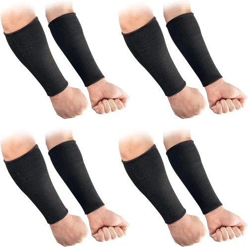 OriStout 4 pares de mangas para antebrazo, protectores de brazos para piel fina y moretones, mangas resistentes a cortes de nivel 3, protección de