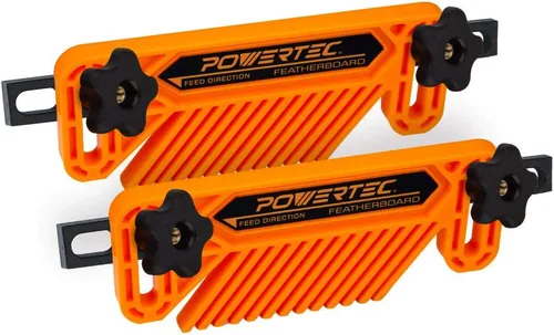 Miniatura 5 de POWERTEC Tablas de plumas universales y tablas de plumas para valla paquete de accesorios para carpintería (paquete de 2)