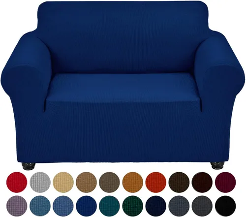 Miniatura 18 de Joccun Funda Elástica para Silla Sofá, Funda de Sofá de 1 Pieza Tela Jacquard de Spandex con Parte Inferior Elástica, Protector de Muebles Lavable