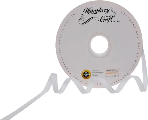 Miniatura 18 de Humphrey's Craft Carrete de Cintas de Terciopelo Aplastado Rosa de 1 Pulgada de Ancho - 25 Yardas, Perfecto para Costura, Envoltura de Regalos