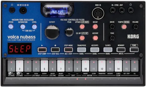 Miniatura 14 de Máquina analógica de ritmo Korg Volca Beats, Negro, S