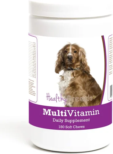Miniatura 155 de Healthy Breeds Bulldog francés multivitamínico suave masticable para perros 180
