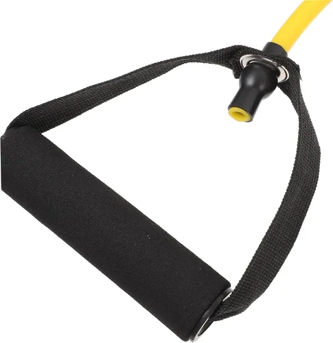 Miniatura 5 de Sosoport Bandas de resistencia con mango, cuerda de tracción elástica, cuerda de tracción, ejercicios de banda elástica, bandas de entrenamiento