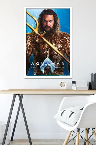 Miniatura 39 de Trends International DC Comics Movie Aquaman y el Reino Perdido - Póster de pared Aquaman de 22.4 pulgadas de largo x 14.7 pulgadas de ancho