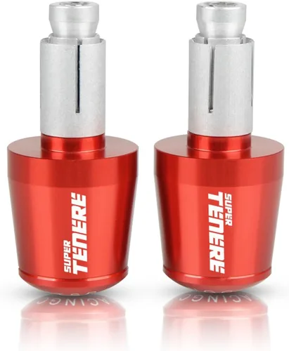Miniatura 12 de Agarres para manillar de motocicleta de 78 pulgadas, 0.866 in, tapón de extremo para XTZ750 XTZ 750 SUPERTENERE 1989-1996 1995 1994 (color : 1)