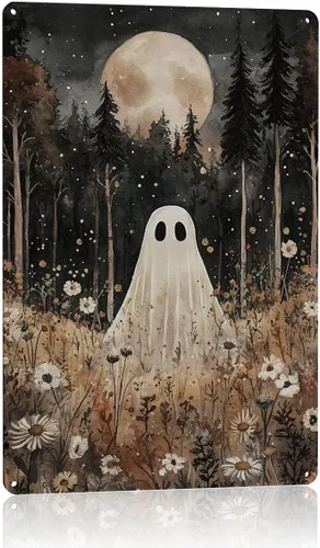 Miniatura 20 de Decoración de pared de fantasma de Halloween, decoración de fiesta de Halloween para interiores y exteriores, decoración espeluznante para el hogar