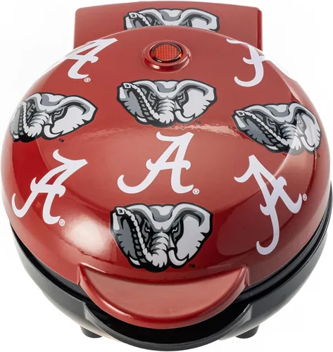 Miniatura 8 de Uncanny Brands Alabama Crimson Tide - Mini waflera - Pequeño aparato de cocina