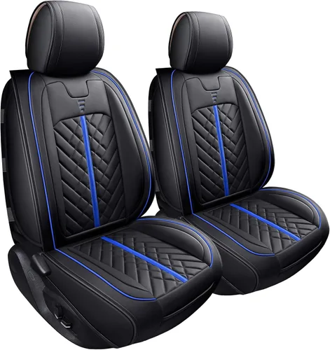 Miniatura 10 de Tomatoman Tacoma - Fundas de asiento delantero compatibles con Toyota Tacoma 2005-2022 2023 2024 2025 2026 Camiones Access Crew Extended Double Cab
