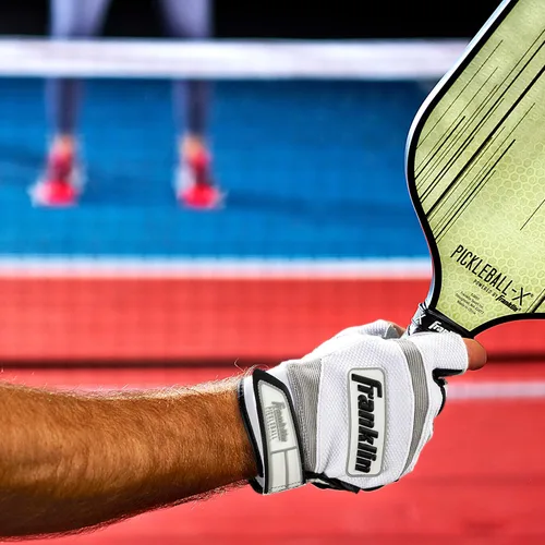 Miniatura 3 de Franklin Sports Guantes de pickleball para adultos - Hombre y mujer - Mano derecha e izquierda - Blanco