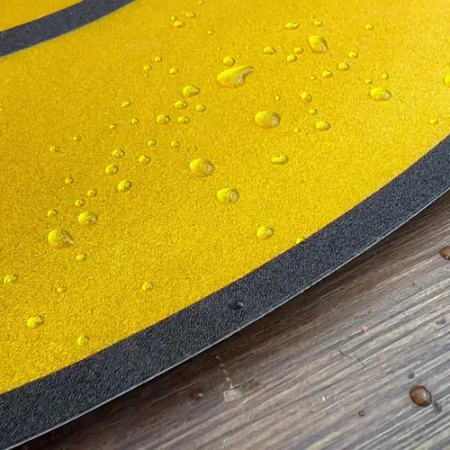 Miniatura 5 de TRADESAFE Adhesivo antideslizante para el suelo del área del casco español – Señal de precaución del Área de USO De Cascos, letrero de vinilo