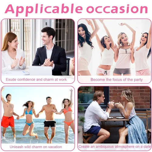 Miniatura 5 de 2 perfumes feromonas feromonas para mujeres, aceite de fragancia feromonas de tamaño de viaje enrollable para atraer a los hombres