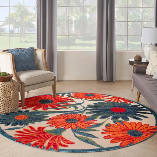 Miniatura 53 de Nourison Home Aloha - Alfombra beige de 2 pies 3 pulgadas x 12 pies, fácil de limpiar, no se desprende, para dormitorio, sala de estar, comedor