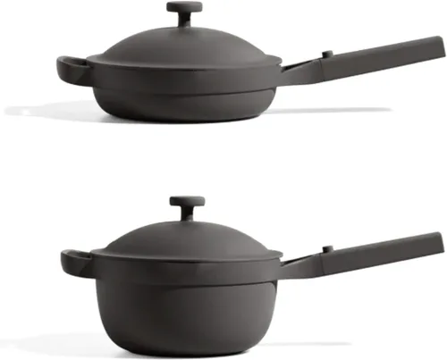 Miniatura 16 de Our Place Mini Cookware Duo Juego de utensilios de cocina de cerámica de 6 piezas con mini sartén Always y mini olla perfecta Inducción y horno