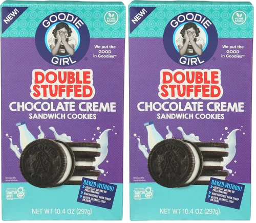 Miniatura 9 de Goodie Girl Galleta de 6 piezas, crema de chocolate, 10.6 onzas