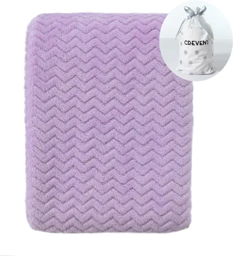 Miniatura 44 de CREVENT Manta de Felpa Sedosa y Linda para Bebé Niñas & Niños, Recién Nacidos, Bebés, Cuna, Cochecito, Silla de Paseo, Regalo Adecuado para Todas