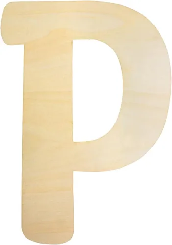 Miniatura 23 de Letras de madera grandes S, letras de madera grandes de 12 pulgadas, letras de madera sin terminar para decoración de pared, manualidades, tablero