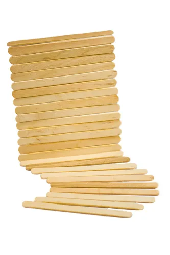 Miniatura 2 de Perfecto Stix Craft Sticks de madera/helado Palos, Beige, 100