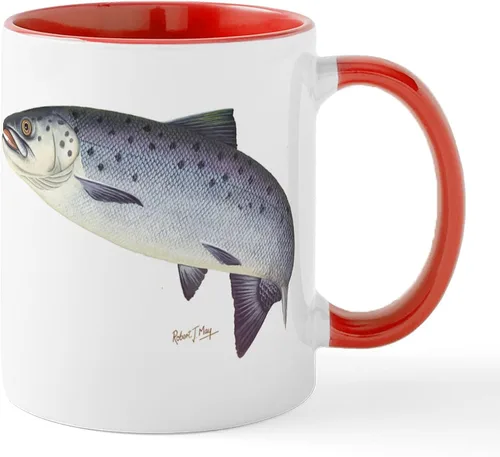 Miniatura 31 de CafePress Chinook King Salmon Mug 11 oz (325 ml) Ceramic Coffee Mug