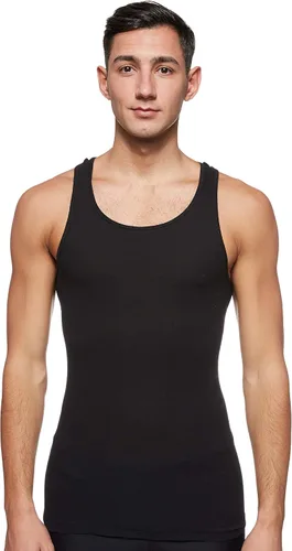 Miniatura 4 de Hanes Paquete de 4 camisetas sin mangas de algodón para hombre