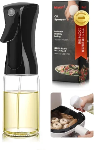 Miniatura 9 de Mistifi oil spray 200ml PET bottle/150ml Glass. Fine Mist Spray Bottle for Air Fryer, Olive Oil, Healthy Nonstick Frying, Commercial & Home Kitchen
