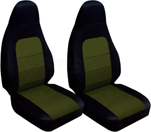 Miniatura 20 de Totally Covers Compatible con Mazda MX-5 Miata 2001-2005 Fundas de Asientos: Negro (22 Colores) Bucket